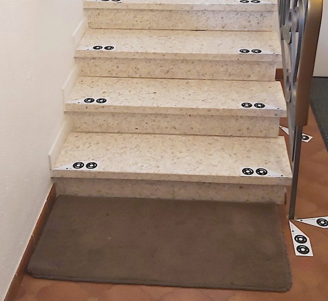 chaise escalier beaucaire