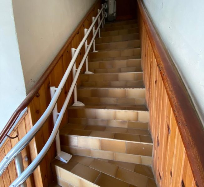 monte escalier electrique lattes
