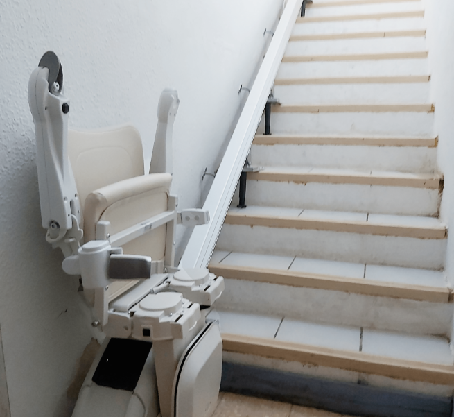 monte escalier droit montpellier
