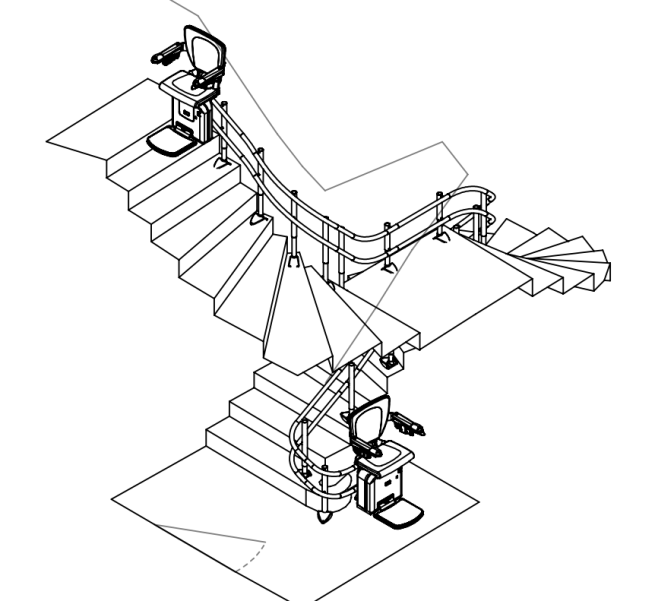 fauteuil monte escalier montpellier