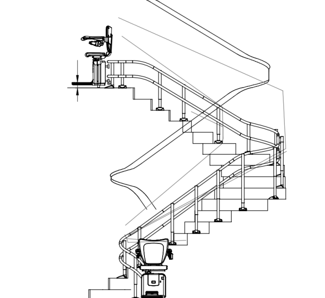installateur monte escalier bagnols sur ceze